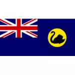 사우스 오스트레일리아의 국기 벡터 이미지
